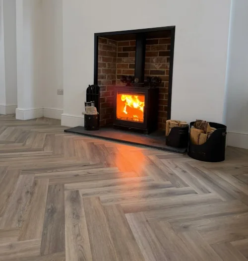 Beautiful wooden flooring in South Wales